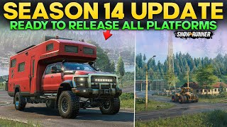 New Season 14 Update Ready to Release in SnowRunner on All Platforms Final Look at Everything [upl. by Ahsaeit]