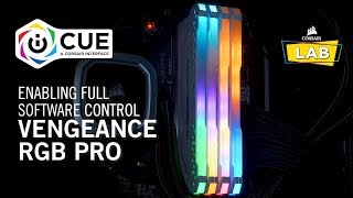 How To Enable Full Software Control for CORSAIR VENGEANCE RGB PRO [upl. by Kasey]