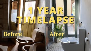 1 Year Renovation Timelapse  Abandoned Farmhouse to Incredible Home  Amazing Transformation [upl. by Boswell]