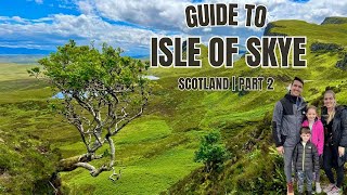 Guide to the ISLE of SKYE  Part 2  Quiraing  Fairy Glen  Dunvegan Castle and more [upl. by Itnavart]