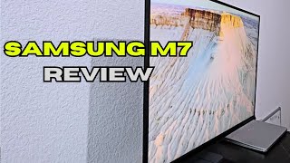 Samsung Smart Monitor M7 Review 2024 [upl. by Noiwtna]