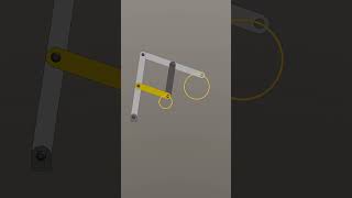 Pantograph Mechanism Mechanical Movement Part 58 mechanicalmechanism animation [upl. by Yekcir451]