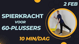 10 minuten spierversterkende oefeningen voor 60plussers of beginners [upl. by Arad]