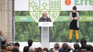 Manifestazioa Euskal Errepublika Pablo Gorostiaga [upl. by Nanah]