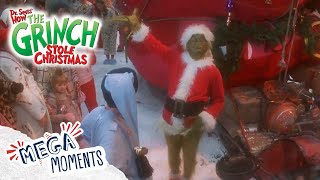 The Grinch Saves Christmas🎅  Dr Seuss How The Grinch Stole Christmas  Movie Moments  Mega Moments [upl. by Neelie]