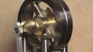 Stirling engine quotGamma configurationquot [upl. by Eveivaneg602]