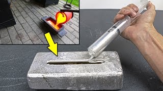 Gallium Vs Big Aluminum Ingot [upl. by Warder501]