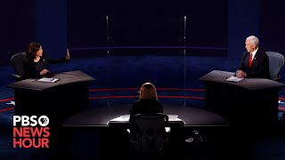 WATCH The full 2020 vice presidential debate [upl. by Searle331]