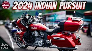 New 2024 Indian Pursuit  Ultimate Test Ride Review [upl. by Arabeila]