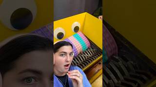 STELL DIR VOR … ShredderVs shreddermachine ASMR shredder shredding firstreactionshock [upl. by Noiramaj]