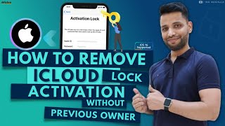 iPhone Locked to Previous Owner 2023 How to Remove iCloud Activation lock on iPhoneiPad [upl. by Cthrine]