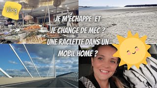 ⌜VLOG⌝ Je méchappe avec un nouveau mec  Sun et raclette dans un mobile home  Je dis OUI  🤗 [upl. by Hana]