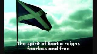 Scotland The Brave Lyrics [upl. by Azaleah831]