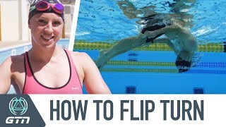 How To Flip Turn  Freestyle Swimming Tips For Beginners [upl. by Normy757]