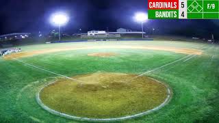 Woodstock River Bandits host the Front Royal Cardinals [upl. by Aisereht925]