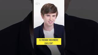 Is Freddie Highmore English [upl. by Siouxie]