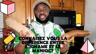 Quelle est la difference entre Ligname et le Cassava [upl. by Eimrej]