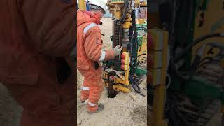 Geotechnical wireline drilling [upl. by Hinckley]