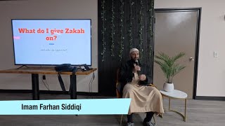 What do I give Zakah on Imam Farhan Siddiqi [upl. by Heyde]