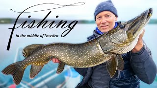 Fishing in the Middle of Sweden  Guide for Your Swedish Fishing Vacation [upl. by Melina767]