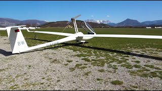 Southern Alpes tour with Antares 20E glider [upl. by Tihor]