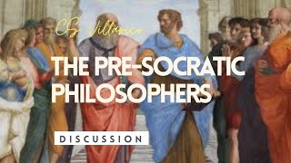 PRESOCRATIC PHILOSOPHERS  INTRODUCTION TO THE PHILOSOPHY OF THE HUMAN PERSON [upl. by Rolyt]