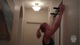 Iron Gym Pull Up Bar Review amp Exercises [upl. by Htebazil]