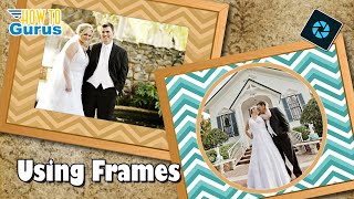 How to Use Frames in Photoshop Elements [upl. by Annaert]