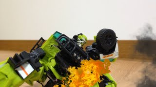 Transformers Age of extinction stop motion Lockdown [upl. by Ladnor]