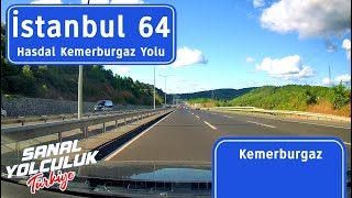 İstanbul 64 Hasdal Kemerburgaz Yolu  Kemerburgaz [upl. by Pfaff]