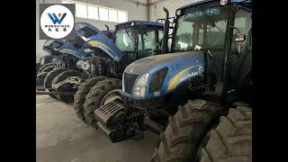 Is Your Farm Ready for the POWERFUL New Holland T4040 TRACTOR [upl. by Relyhs93]