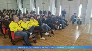 PRESENTATO AI CITTADINI IL PROGETTO DELLA NUOVA STRADA STATALE 106 [upl. by Anerroc]