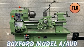 Boxford Model AAUD Norton Feed Lathe Drehmaschine Svarv Tour Tokarka Tornio [upl. by Tiernan]