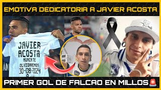 😔 ASÍ FUE el PRIMER GOL de FALCAO en MILLONARIOS y su DEDICATORIA a JAVIER ACOSTA [upl. by Ajit]