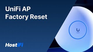 UniFi  How to factory reset an access point [upl. by Ytak]