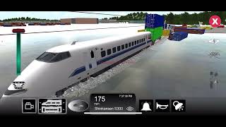 Playing a derailing a train in train sim [upl. by Adolpho58]