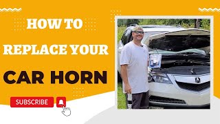 Replace the Horn on a 2011 MDX Harbor Freight Bad Boy [upl. by Radloff]