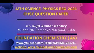 12TH SCIENCE PHYSICS REG 2024 QUESTION PAPER [upl. by Ennayk781]