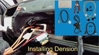 How to install Dension Gateway into a BMW e65 [upl. by Attenohs357]