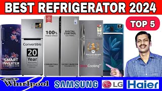 Best Refrigerator In 2024 India  Top 5 Best Refrigerator  Refrigerator Buying Guide [upl. by Raffaj]