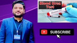 Serum Urea Test in urdu  Complete Explanation [upl. by Lipsey]