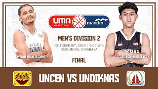 UNCEN vs UNDIKNAS  Finals Mens Division 2  Surabaya [upl. by Lucania]