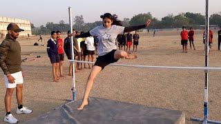 Indian Army  Dehli Police  High Jump Practice  Indore Physical Academy  9770678245 [upl. by Laeira]