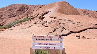 Australiens Ayers Rock Heiliger Felsen quotUluruquot ab sofort gesperrt [upl. by Idnem]