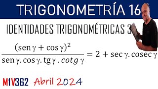 IDENTIDADES TRIGONOMÉTRICAS 3 [upl. by Gove]