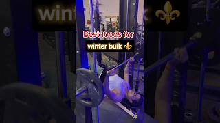 Best foods for winter bulk 💪 bulking weightgainmeals [upl. by Eceeryt917]