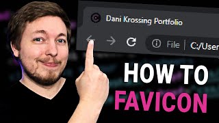 26  HOW TO CREATE A HTML FAVICON  2023  Learn HTML and CSS Full Course for Beginners [upl. by Montana]