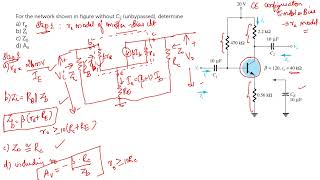 Emitter Biasre modelProblem Few Minutes Learning [upl. by Miarhpe]