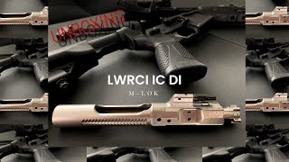 LWRCI DI MLOK UNBOXED A Rifle Well Specd [upl. by Airottiv457]