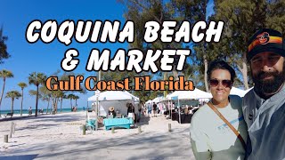 Took a trip to Coquina Beach amp Market on the way to Anna Maria  Absolutely stunning turquoise water [upl. by Lak]